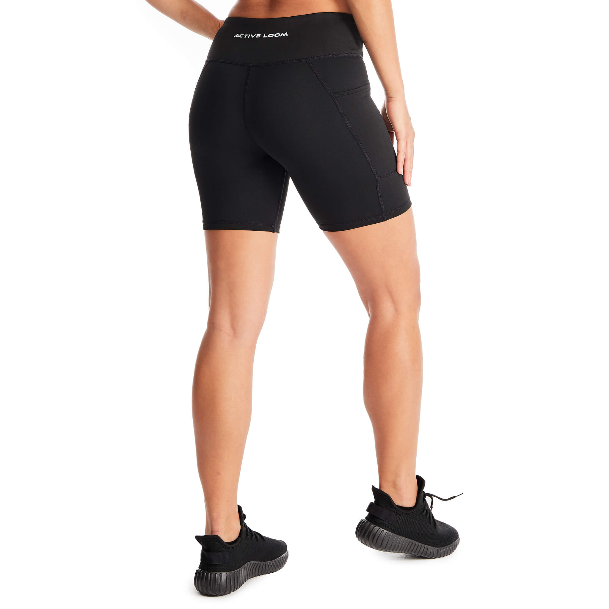 AL Biker Shorts - Black - Active Loom